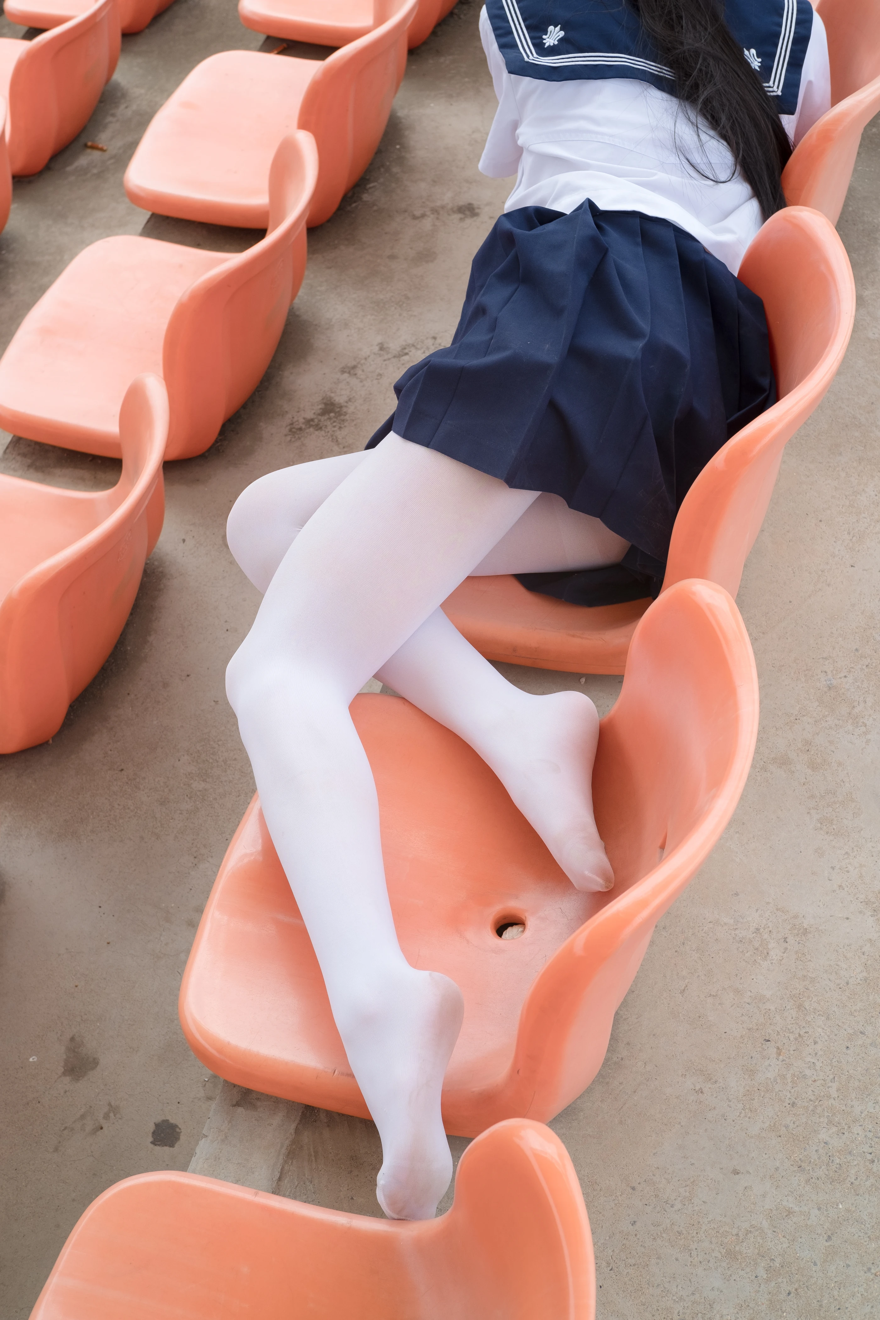 森萝财团 [BETA-004] 高中女生JK白丝外拍 [113P]插图5